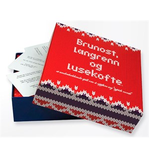 Brunost langrenn og lusekofte Kortspill Oppfører du deg "Typisk norsk"? 